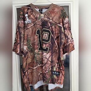 NFL Aaron Rodgers Camo Men's Superbowl Football Jersey Sz 48 Green Bay Packers